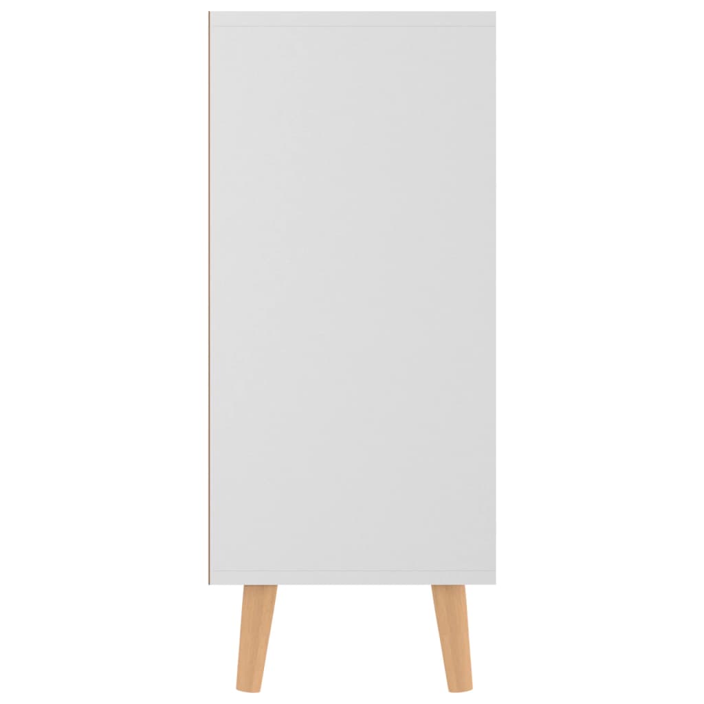 vidaXL Sideboard White 35.4"x11.8"x28.3" Engineered Wood