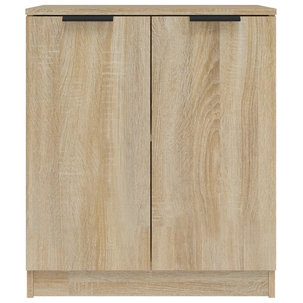 vidaXL Sideboard Sonoma Oak 23.6"x11.8"x27.6" Engineered Wood