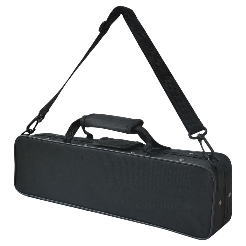 vidaXL Silver Flute with Soft Case 16 Holes