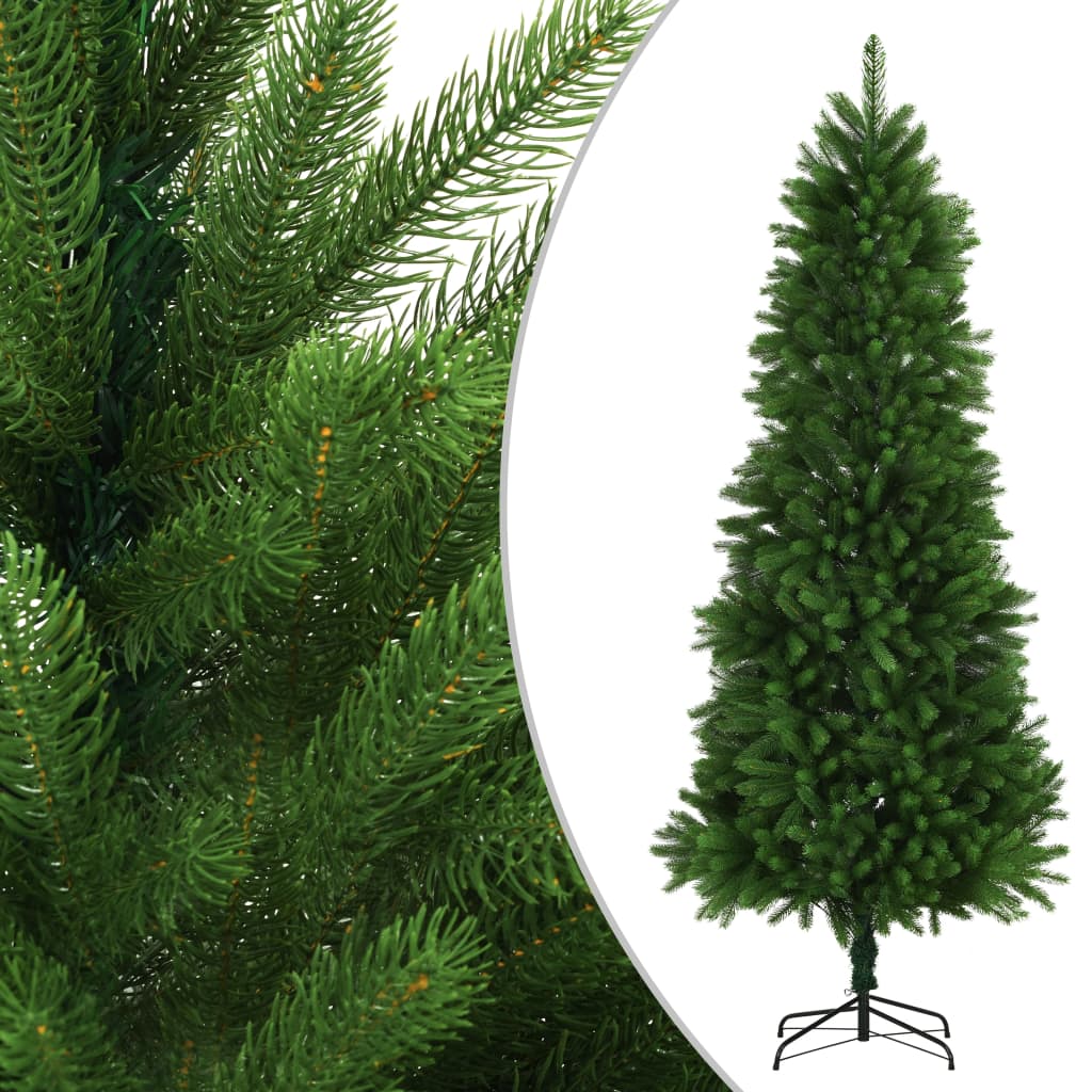 vidaXL Artificial Christmas Tree Lifelike Needles 8 ft Green
