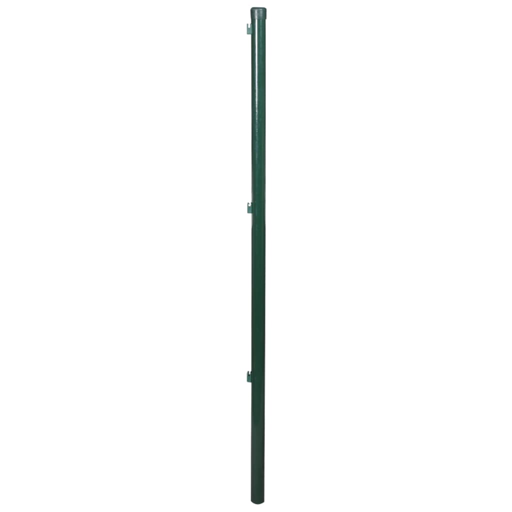 vidaXL Fence Posts 2 pcs 45.3"