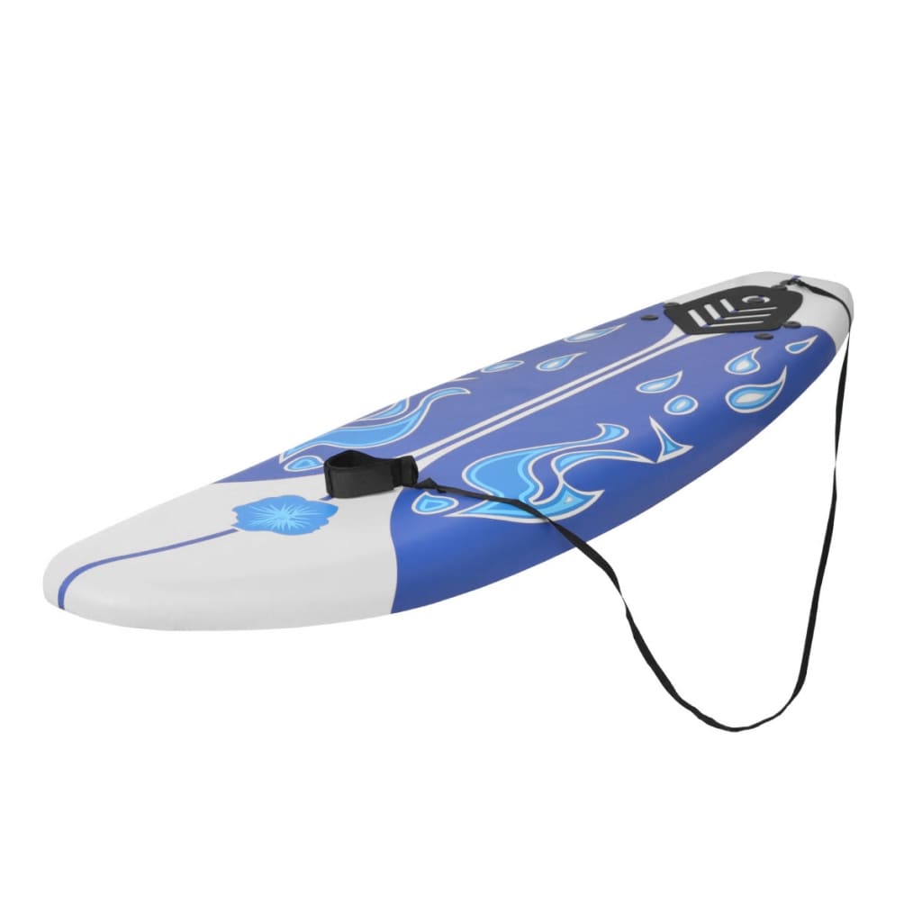 vidaXL Surfboard Blue 66.9"