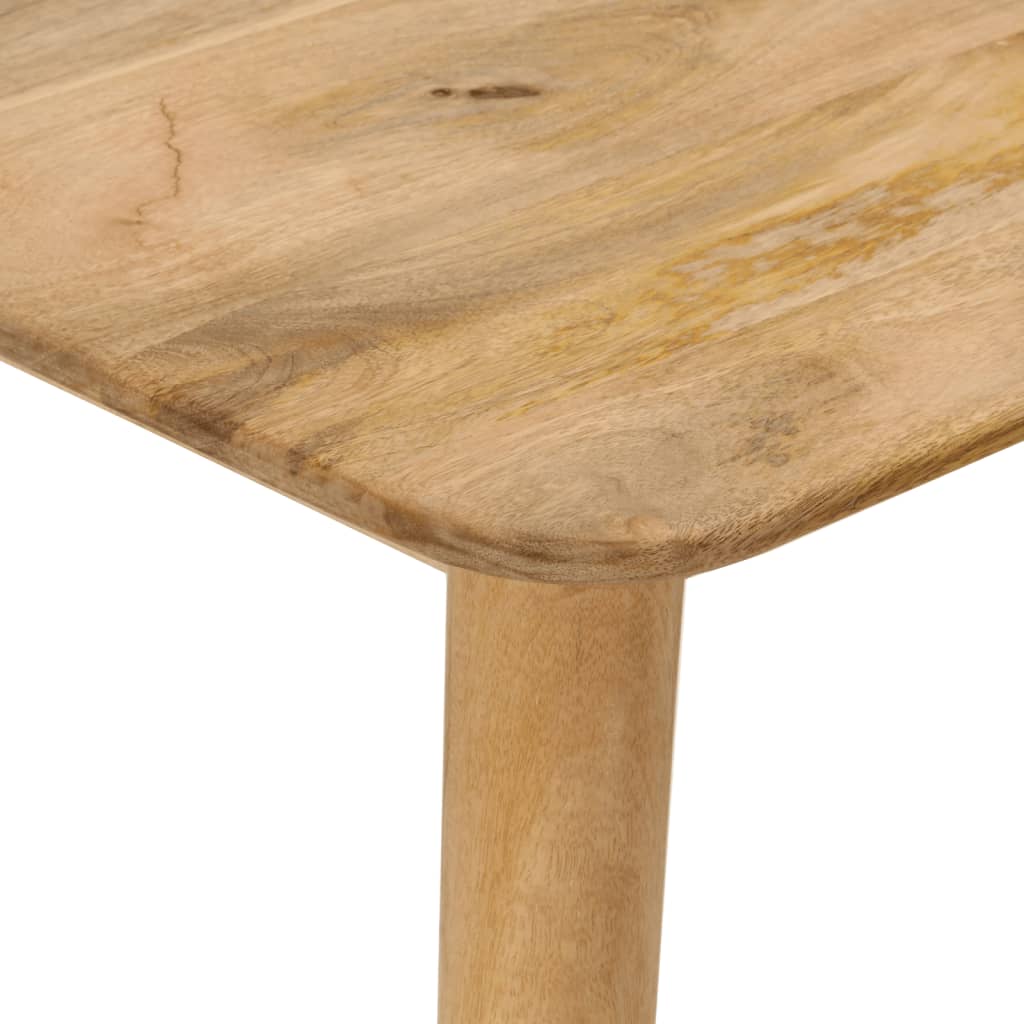 vidaXL Dining Table 44.1"x20.5"x29.9" Solid Wood Mango