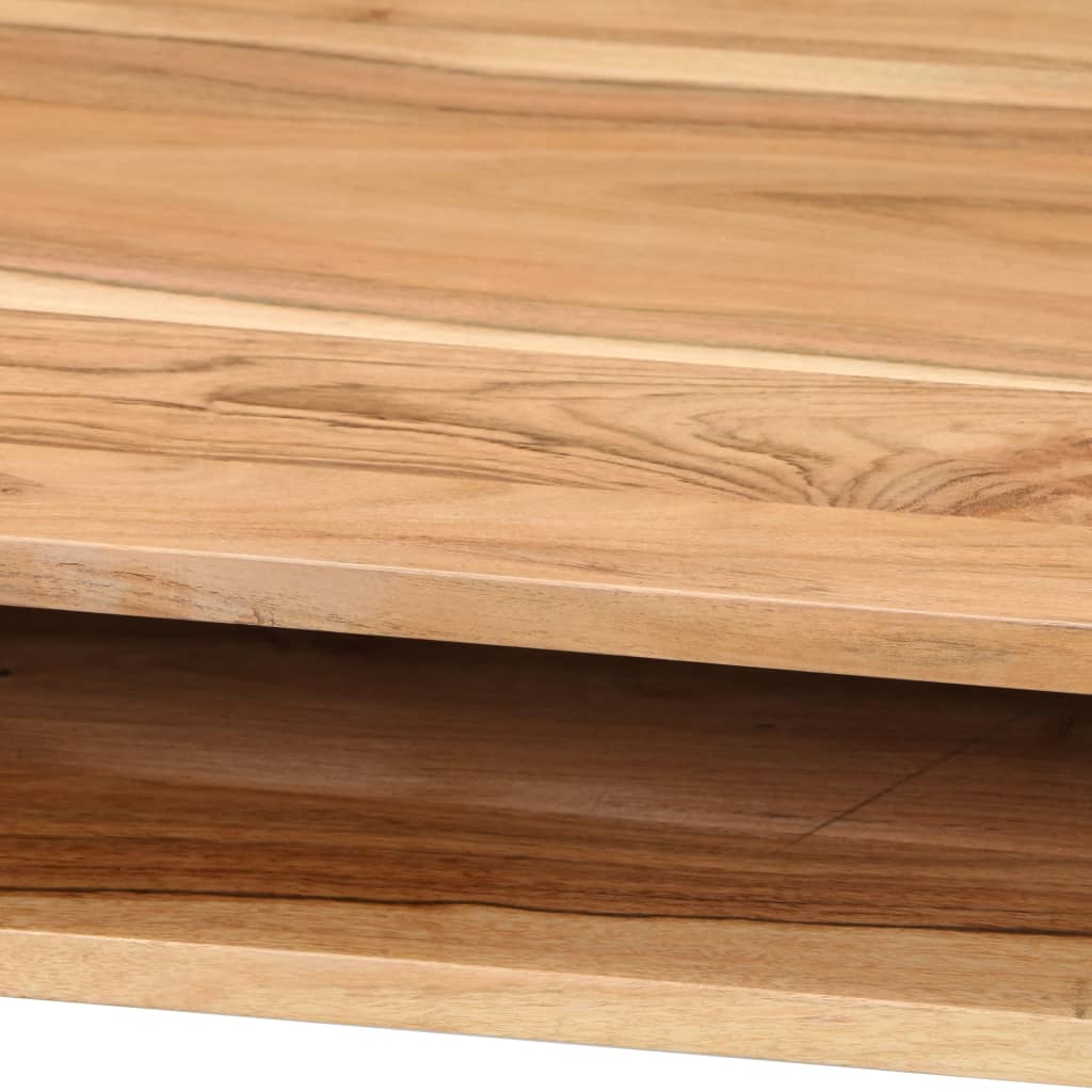 vidaXL Writing Table Solid Acacia Wood 46.5"x17.7"x29.9"