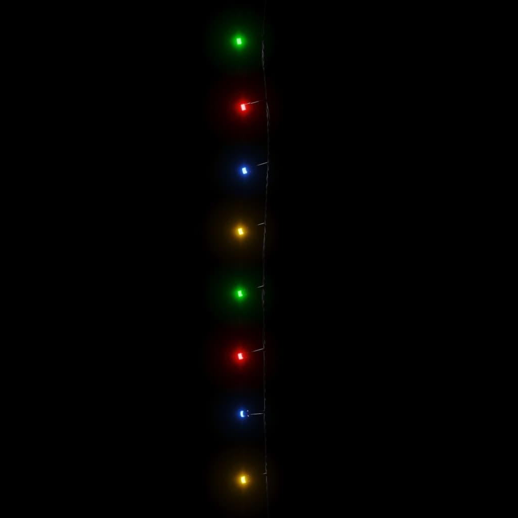 vidaXL Light String with 400 LEDs Multicolor 131.2' 8 Light Effects