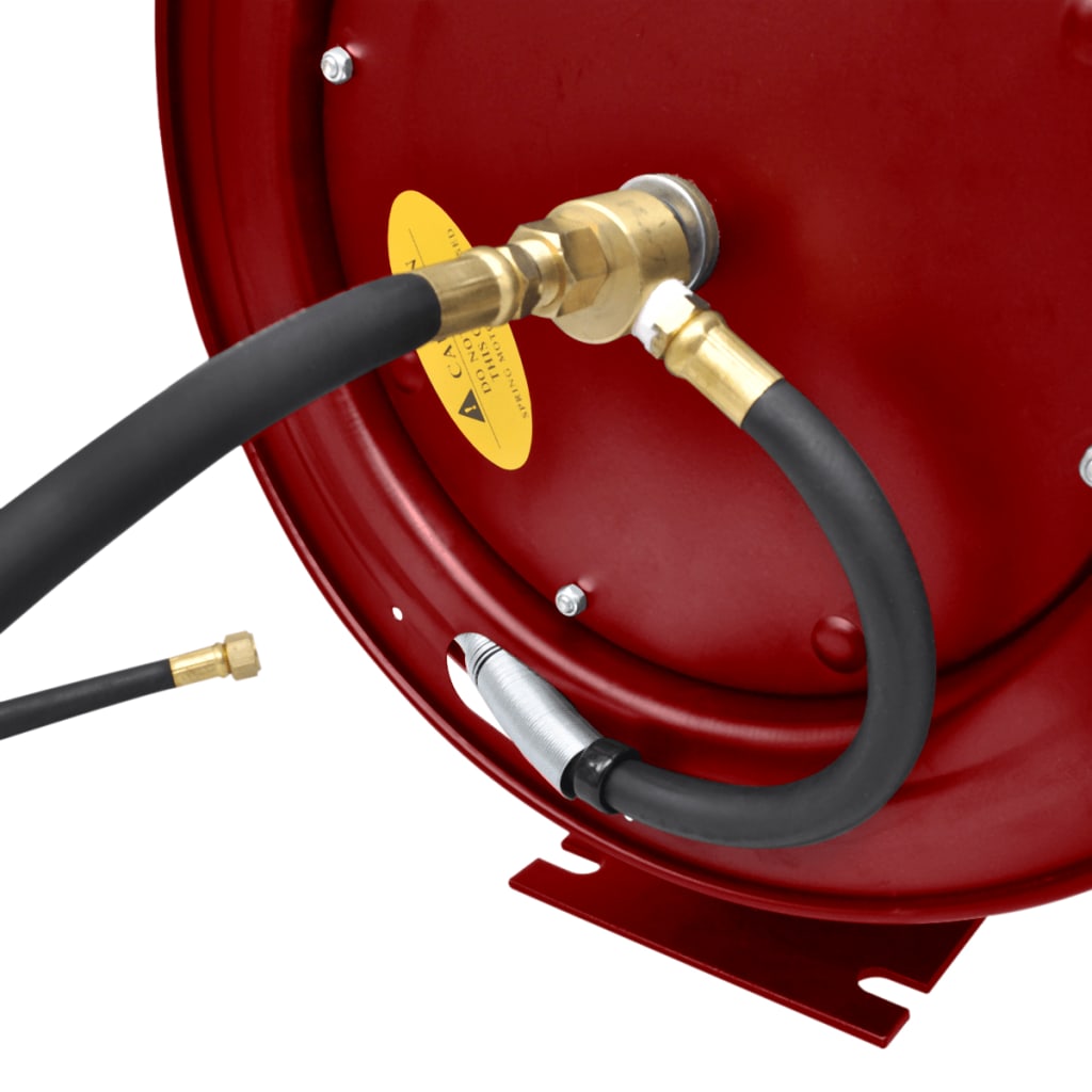 Air Hose Reel Retractable 49' Wall-mounted