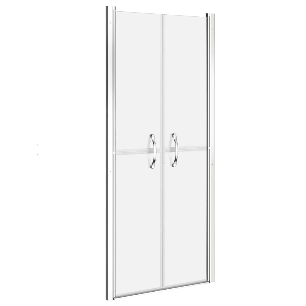 vidaXL Shower Door Frosted ESG 31.9"x74.8"