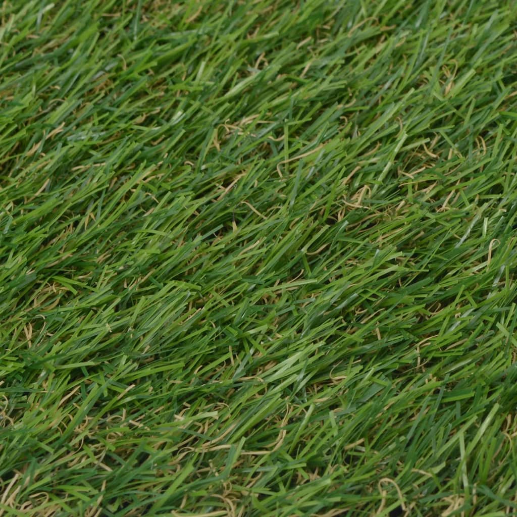 vidaXL Artificial Grass 3.3'x16.4'/0.8"-1" Green