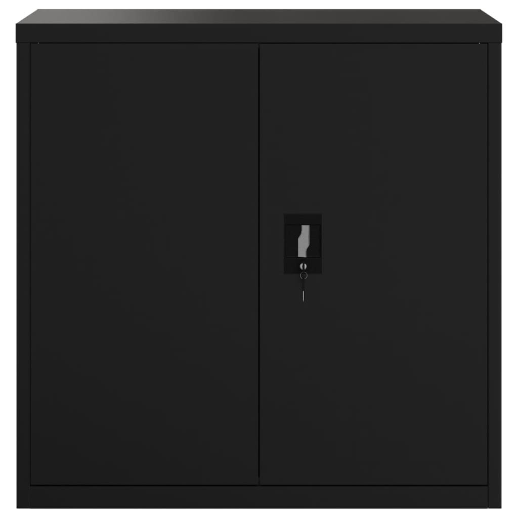 vidaXL File Cabinet Black 35.4"x15.7"x35.4" Steel