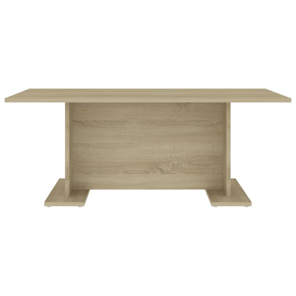 vidaXL Coffee Table Sonoma Oak 40.7"x23.6"x15.7" Engineered Wood