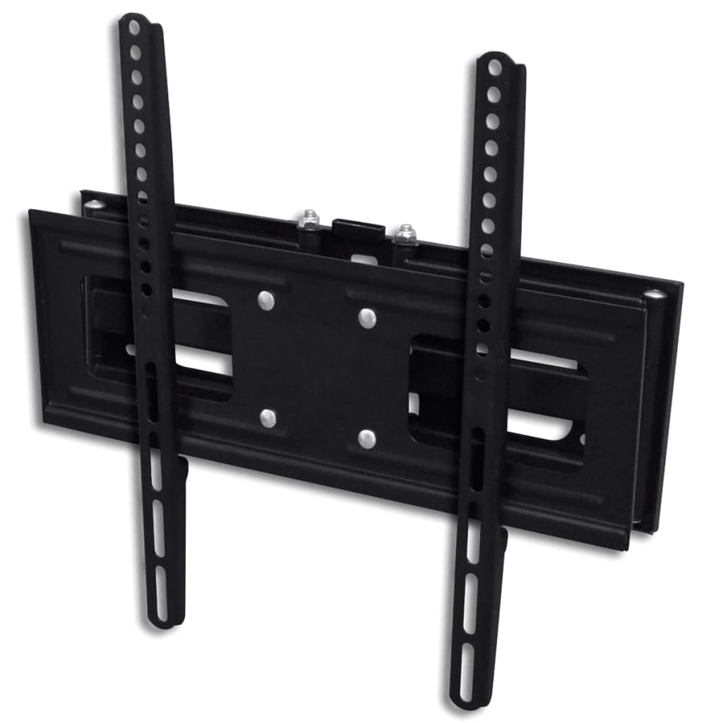 vidaXL Double-arm Tilt/Swivel Wall Mount Bracket 3D 15.7"x15.7" for 32" - 55" TV