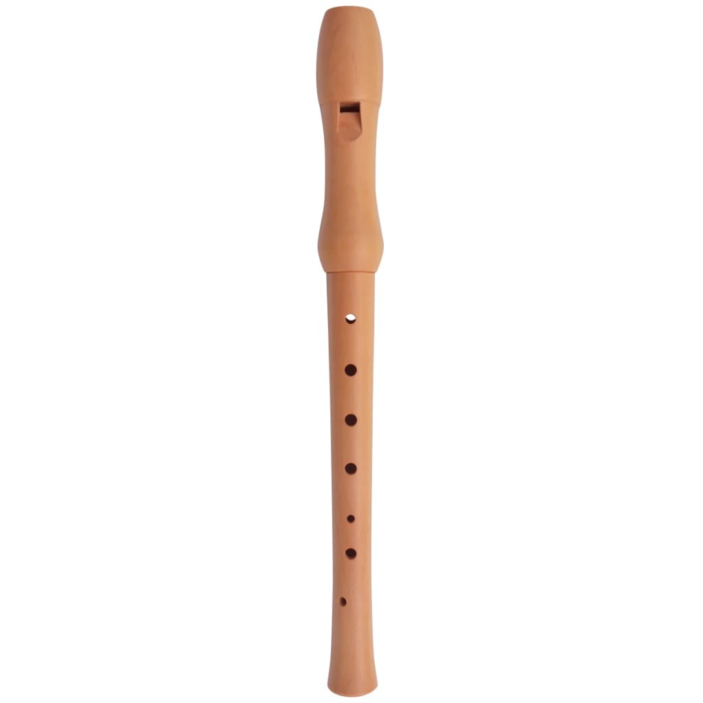vidaXL Wooden Flute 8 Holes Maplewood Brown