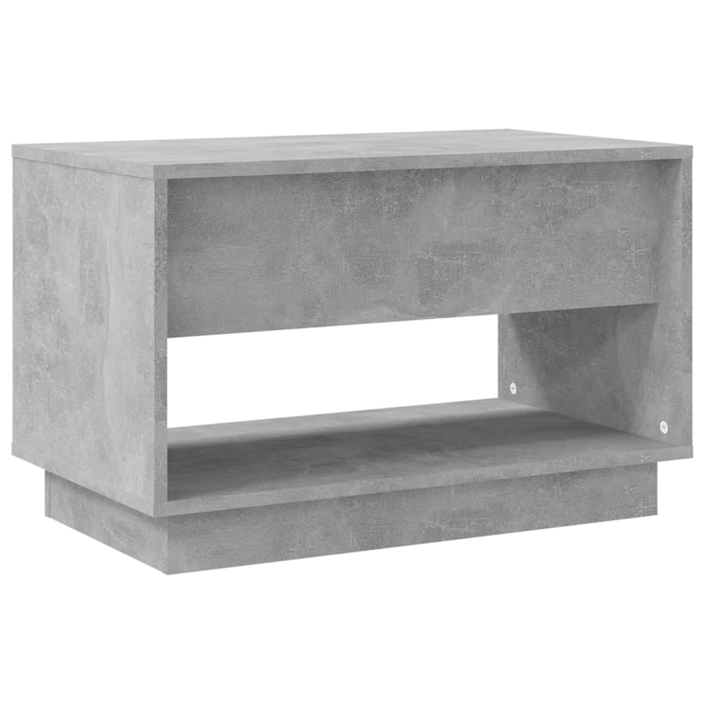 vidaXL TV Cabinet Concrete Gray 27.6"x16.1"x17.3" Engineered Wood