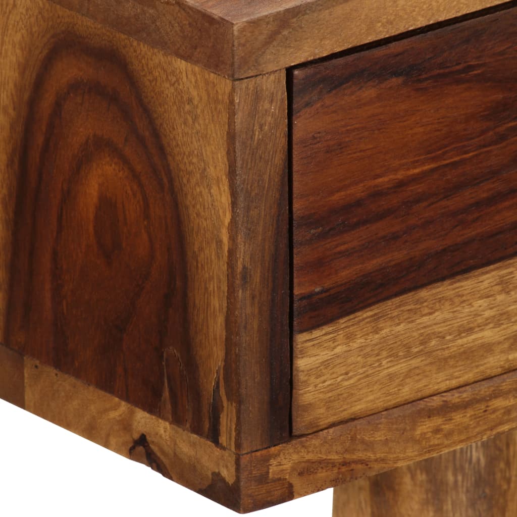 vidaXL Writing Desk 43.3"x21.7"x29.9" Solid Sheesham Wood