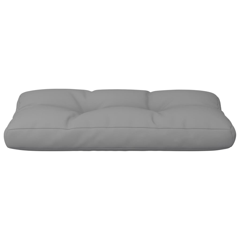 vidaXL Pallet Cushion Gray 27.6"x15.7"x4.7" Fabric