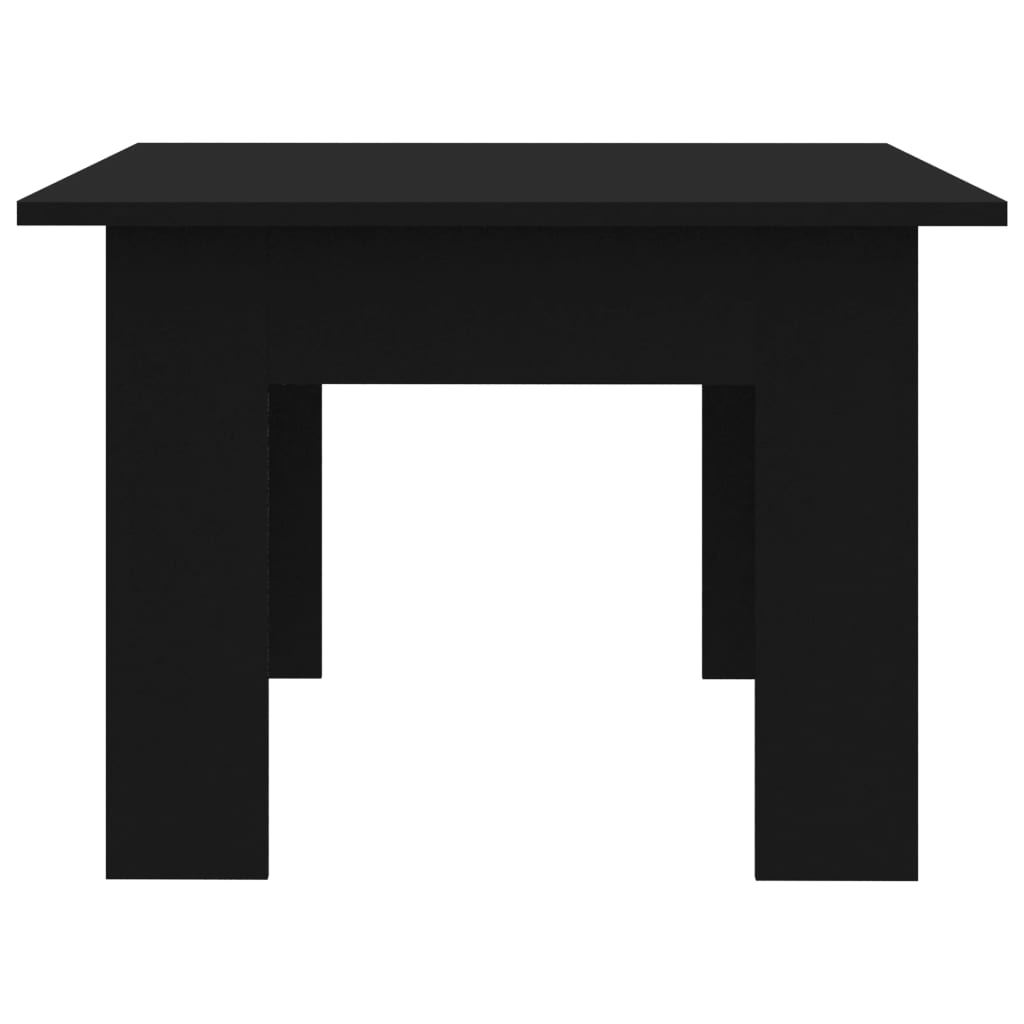 vidaXL Coffee Table Black 39.4"x23.6"x16.5" Engineered Wood