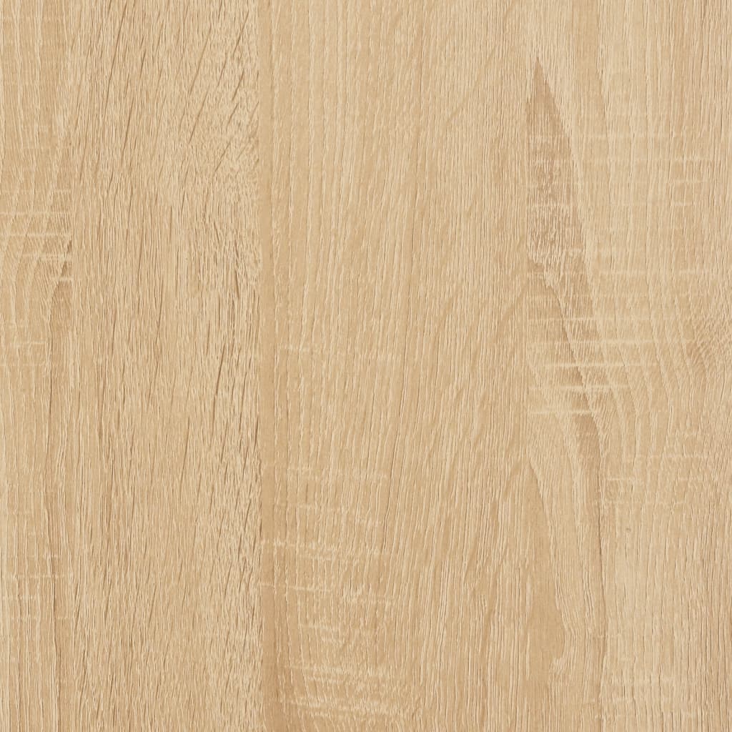 vidaXL TV Cabinet Sonoma Oak 12"x11.8"x43.3" Engineered Wood