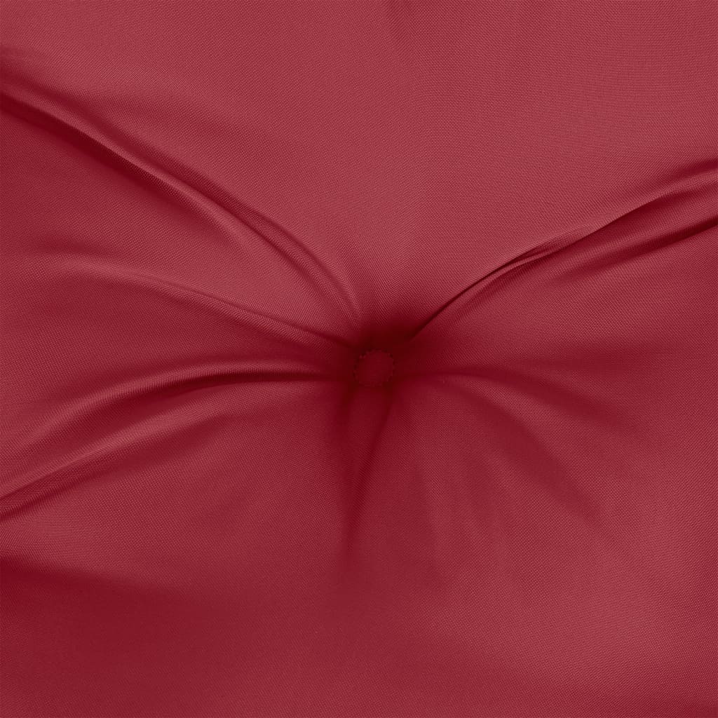 vidaXL Garden Bench Cushion Wine Red 43.3"x19.7"x2.8" Oxford Fabric