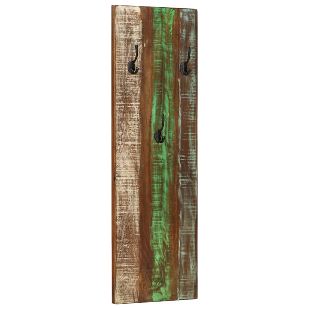 vidaXL Wall-mounted Coat Racks 2 pcs 14.2"x1.2"x43.3" Solid Reclaimed Wood