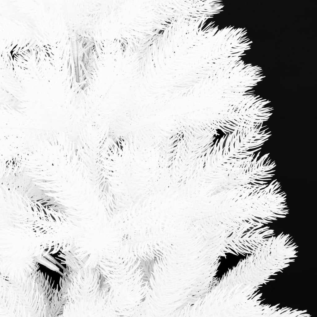vidaXL Artificial Pre-lit Christmas Tree White 94.5"