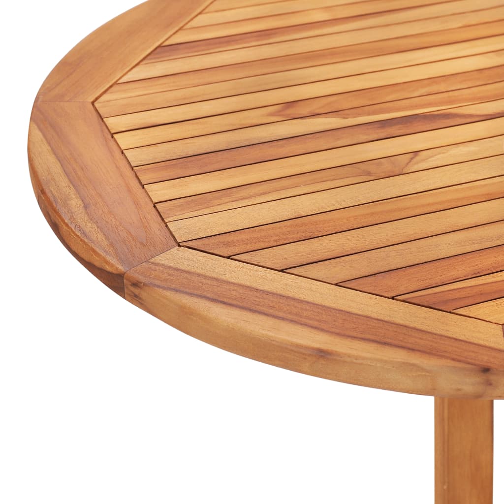 vidaXL Folding Butterfly Patio Table 47.2"x27.6"x29.5" Solid Teak Wood