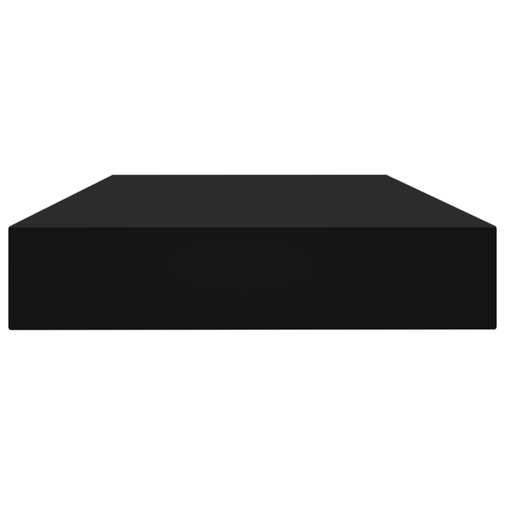 vidaXL Bookshelf Boards 4 pcs Black 39.4"x3.9"x0.6" Chipboard