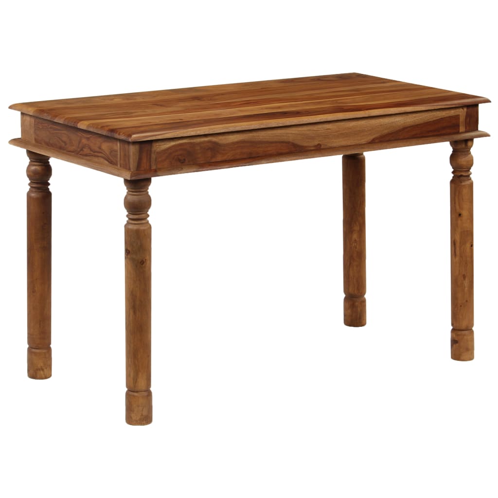 vidaXL Dining Table Solid Sheesham Wood 47.2"x23.6"x30.3"