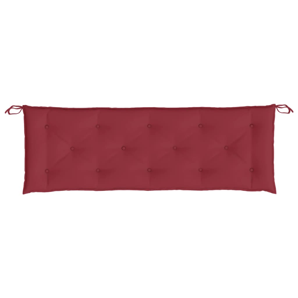 vidaXL Cushion for Swing Chair Wine Red 59.1" Fabric