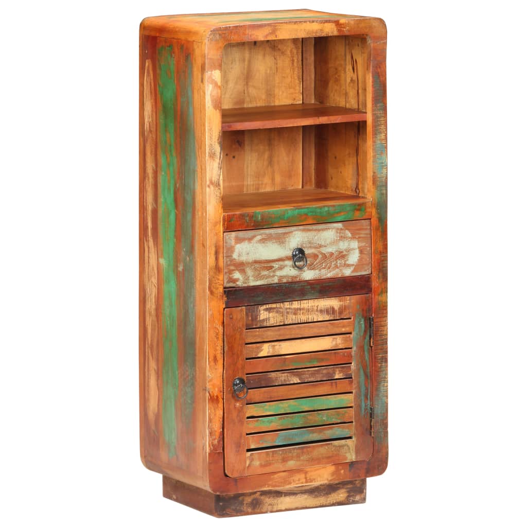 vidaXL Highboard 17.7"x12.6"x43.3" Solid Reclaimed Wood