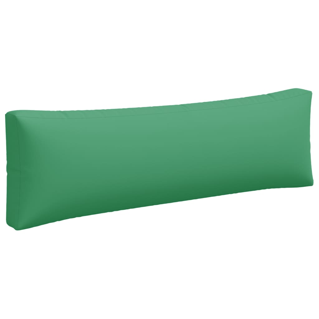 vidaXL Pallet Cushions 3 pcs Green Fabric