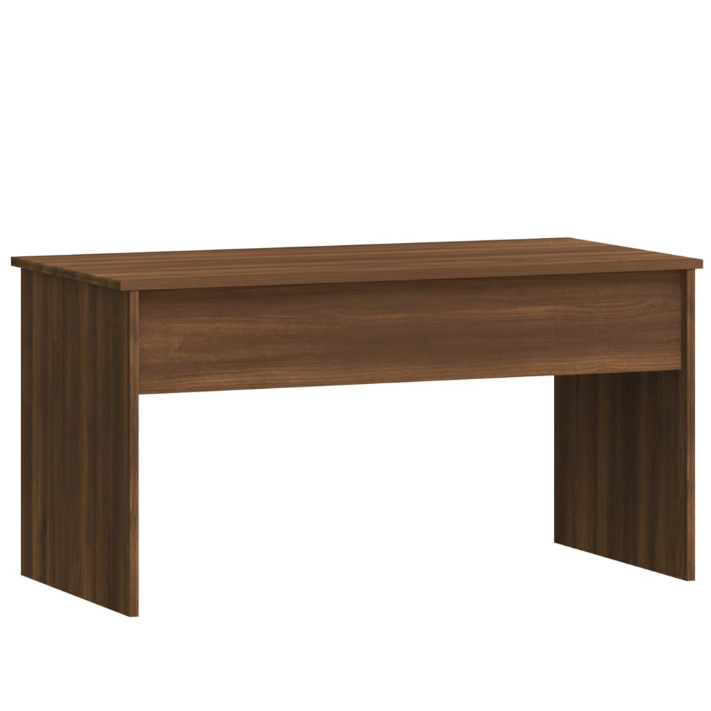 vidaXL Coffee Table Brown Oak 40.2"x19.9"x20.7" Engineered Wood