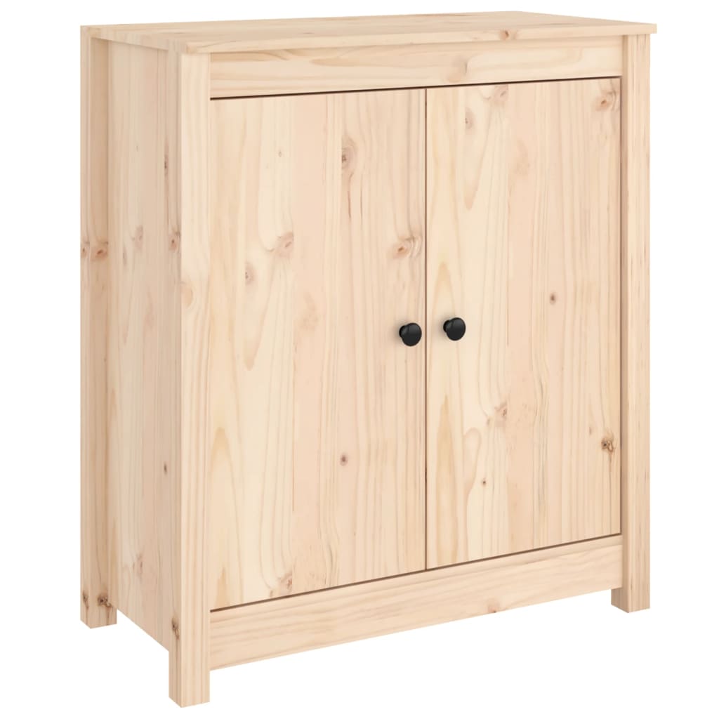 vidaXL Sideboard 27.6"x13.8"x31.5" Solid Wood Pine