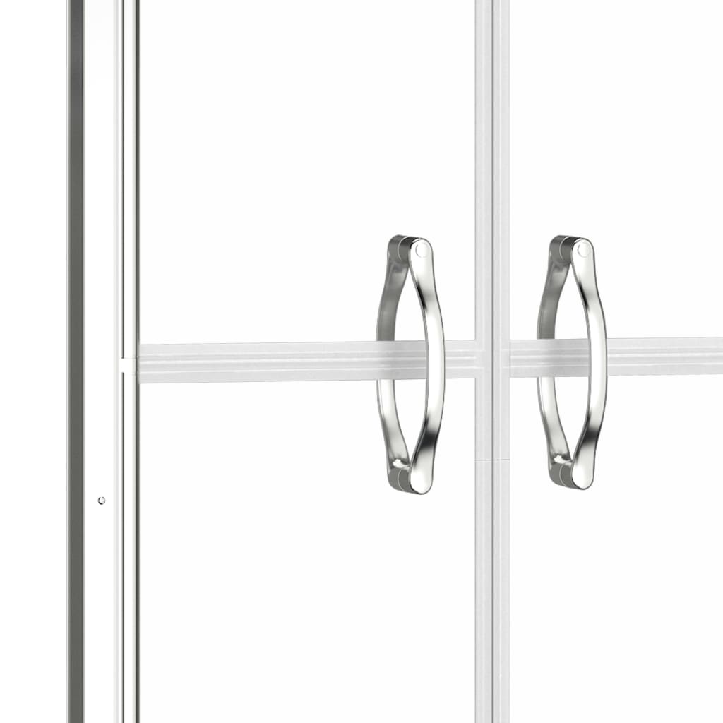 vidaXL Shower Door Clear ESG 37.8"x74.8"