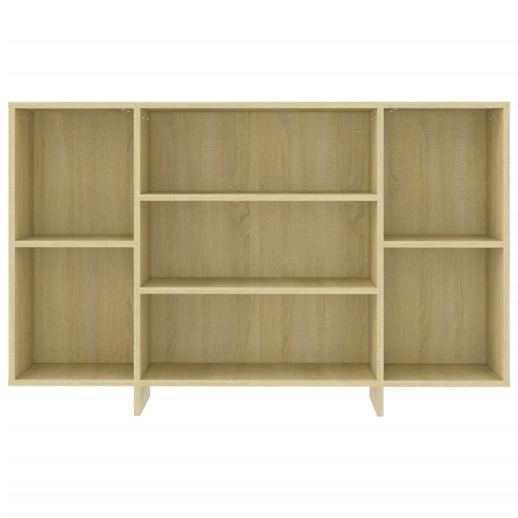 vidaXL Sideboard Sonoma Oak 47.2"x11.8"x29.5" Engineered Wood