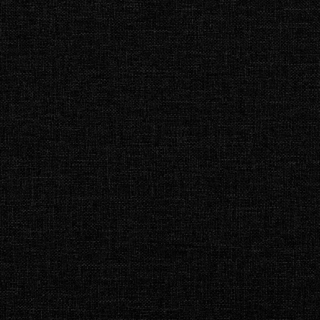 vidaXL Sofa Chair Black 23.6" Fabric