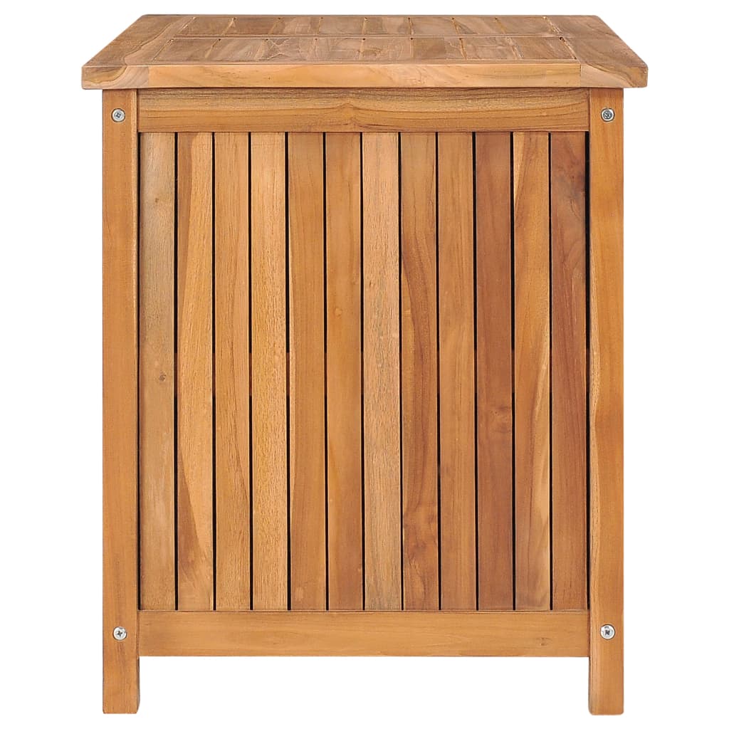 vidaXL Patio Storage Box 35.4"x19.7"x22.8" Solid Teak Wood