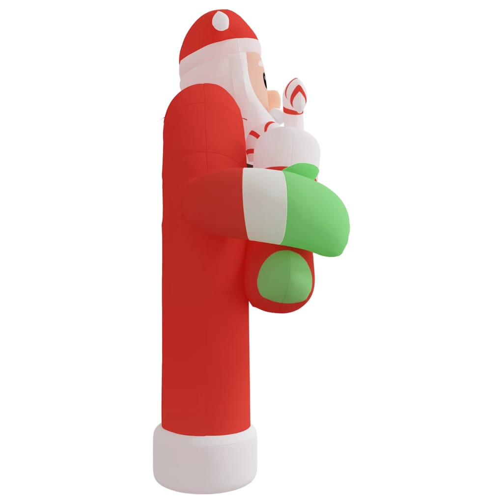 vidaXL Christmas Inflatable Arch Gate LED 126"