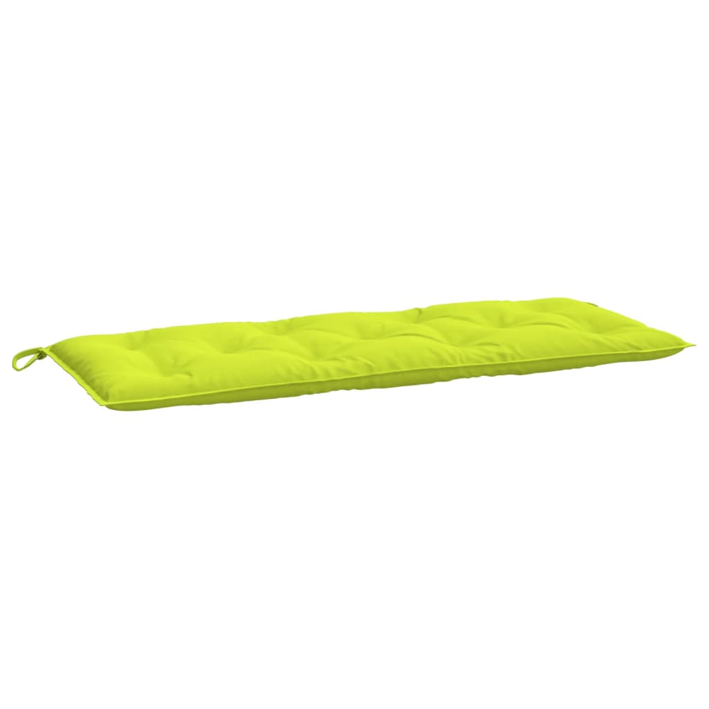 vidaXL Garden Bench Cushions 2pcs Bright Green 47.2"x19.7"x2.8" Oxford Fabric
