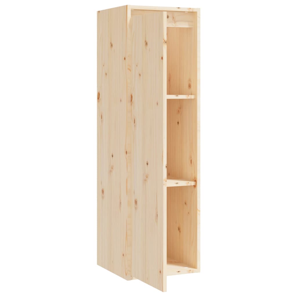vidaXL Wall Cabinets 2 pcs 11.8"x11.8"x39.4" Solid Pinewood