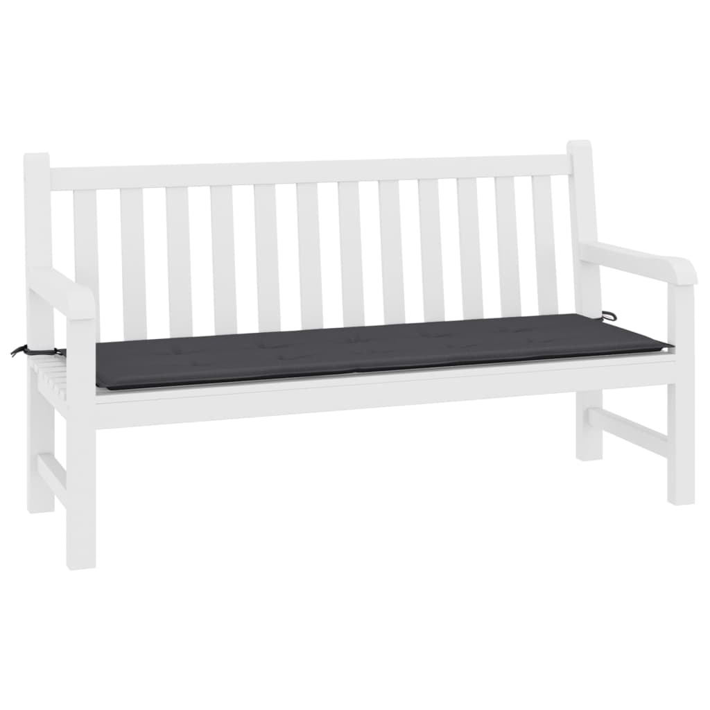 vidaXL Garden Bench Cushion Anthracite 78.7"x19.7"x1.2" Oxford Fabric