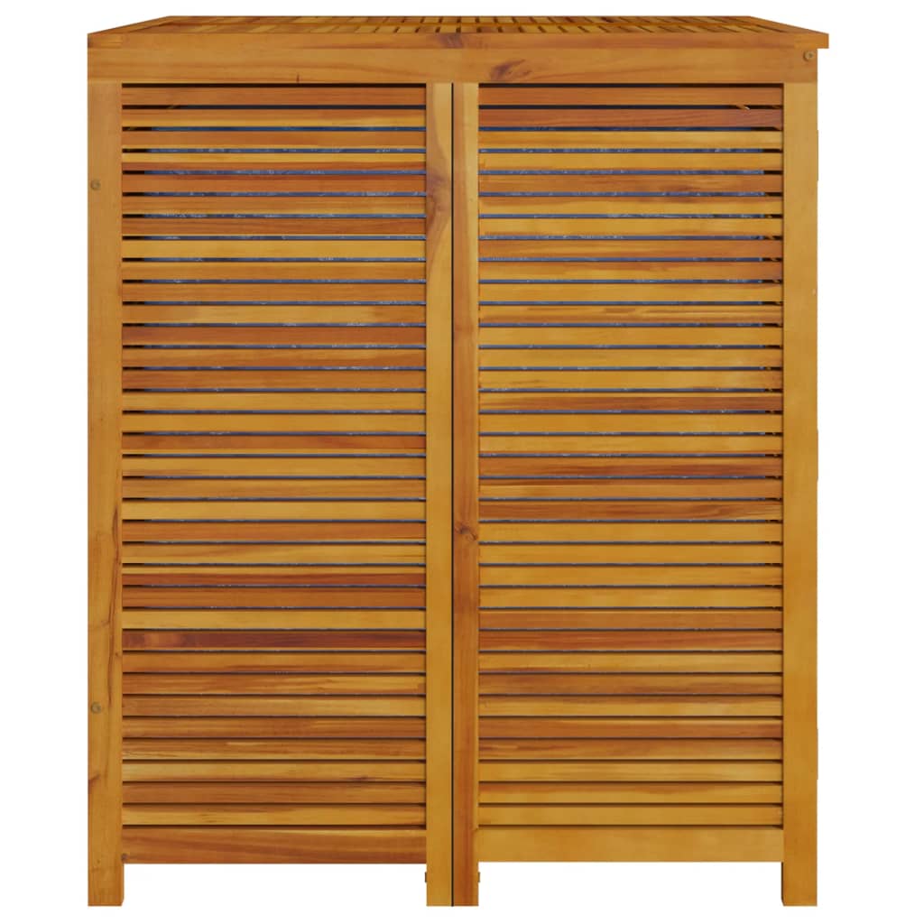 vidaXL Patio Storage Box 27.6"x34.3"x40.9" Solid Wood Acacia