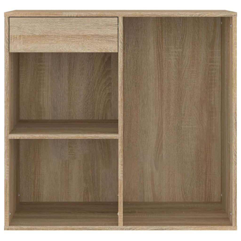 vidaXL Storage Cabinet Sonoma Oak 31.5"x15.7"x29.5" Engineered Wood