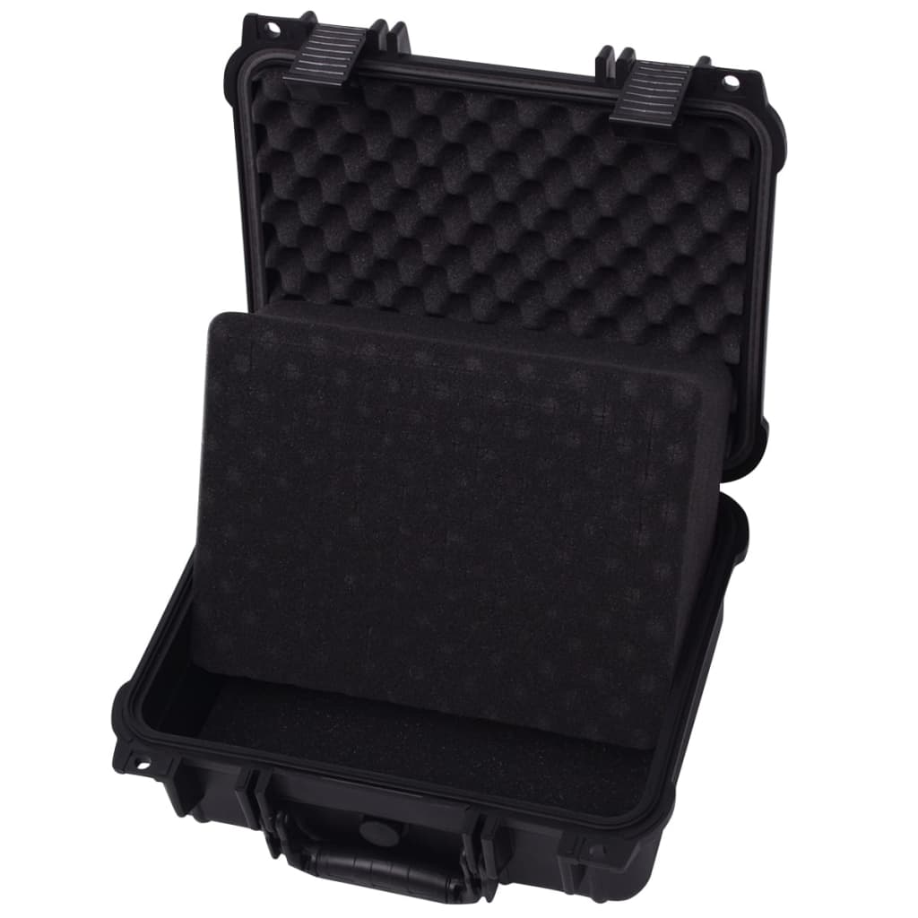 vidaXL Protective Equipment Case 13.8"x11.6"x5.9" Black