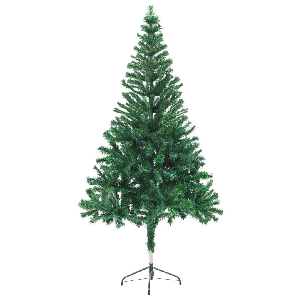 vidaXL Artificial Christmas Tree with LEDs&Stand 59.1" 380 Branches