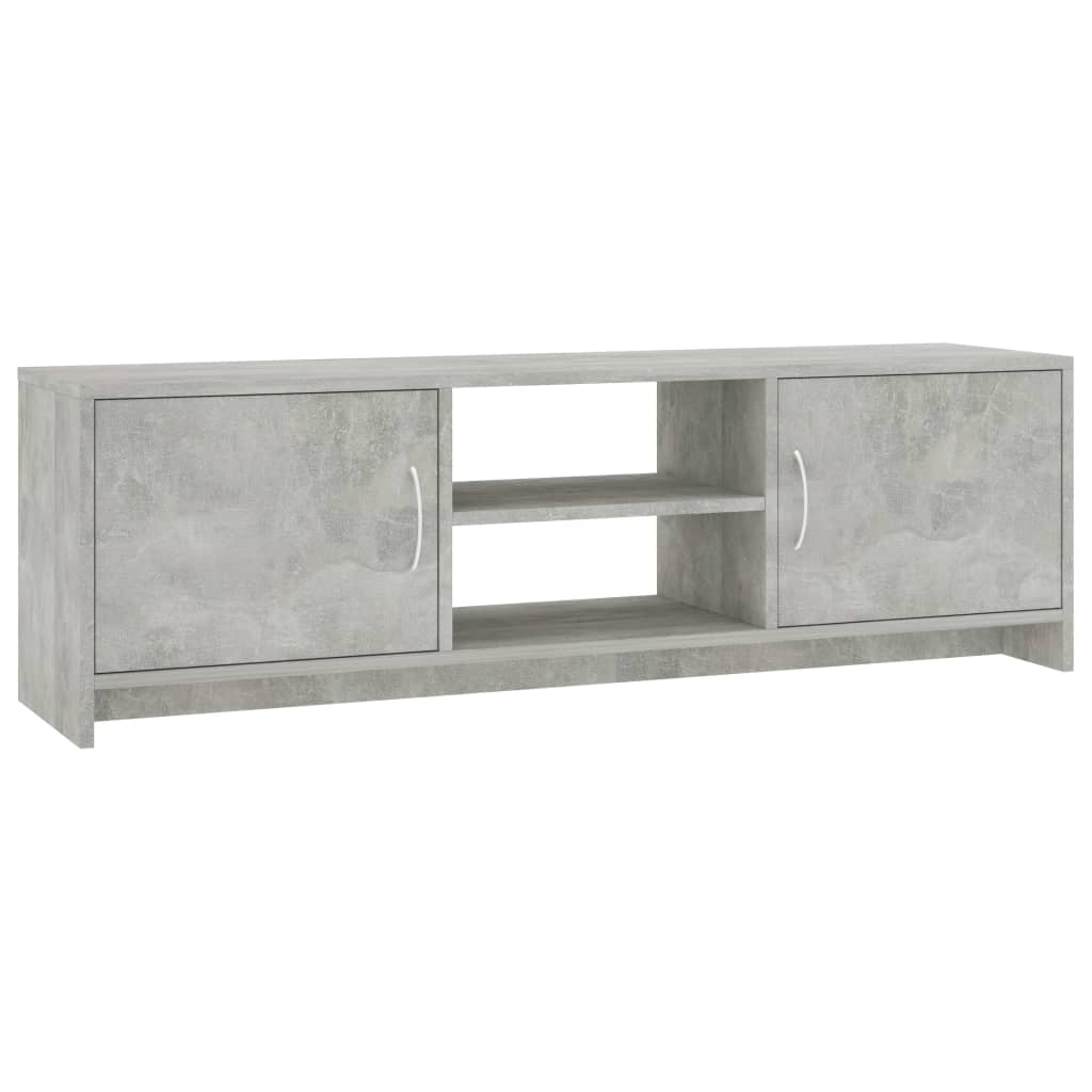 vidaXL TV Cabinet Concrete Gray 47.2"x11.8"x14.8" Engineered Wood