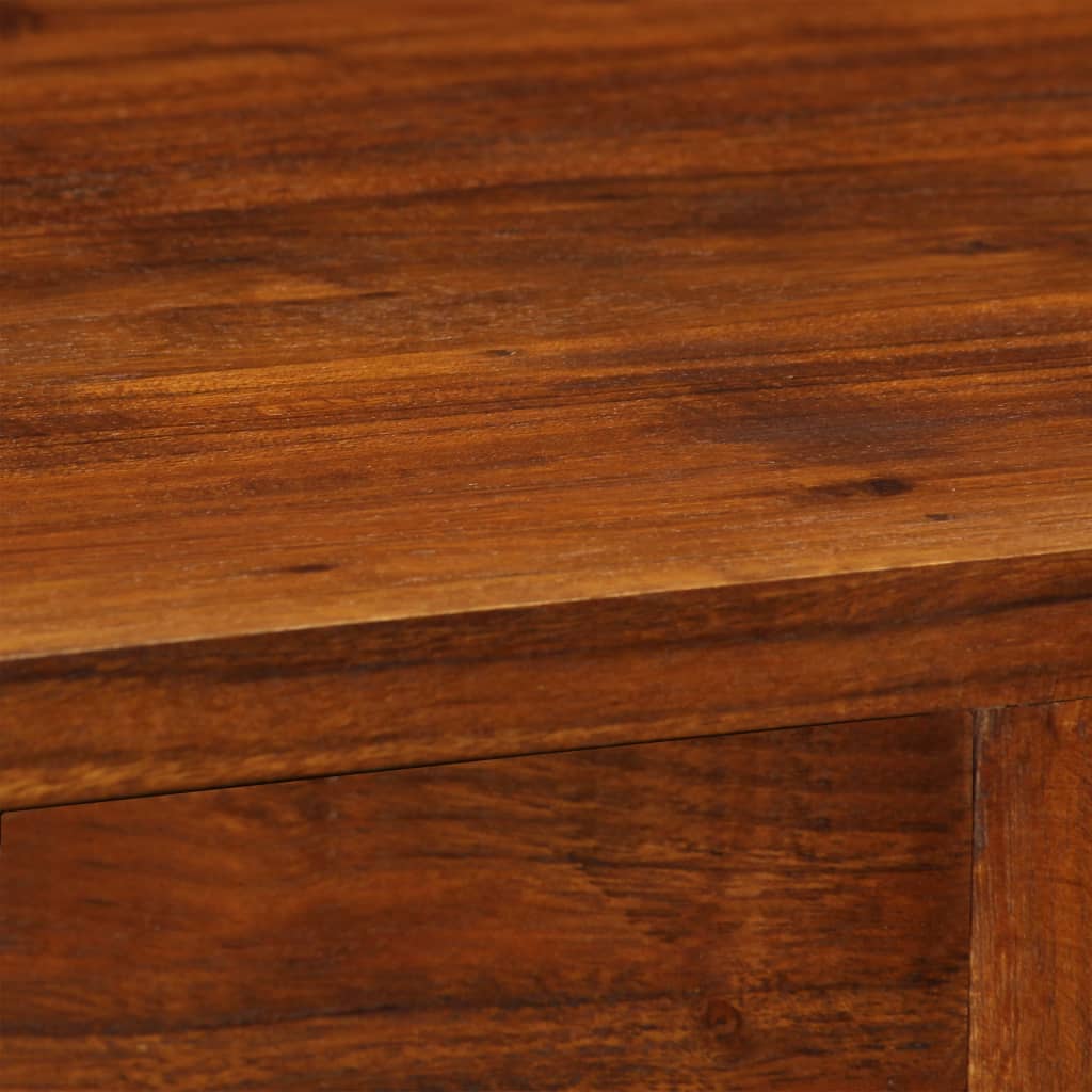 vidaXL Sideboard 45.3"x13.8"x33.9" Solid Acacia Wood