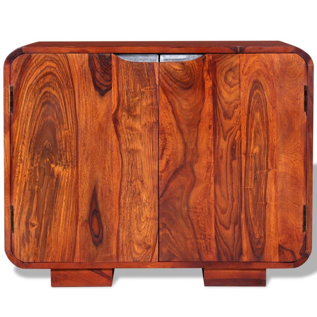 vidaXL Sideboard Solid Sheesham Wood 29.5"x13.8"x23.6"