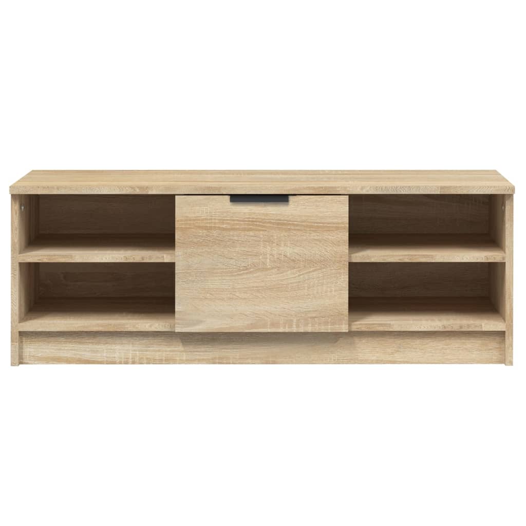 vidaXL TV Stand Sonoma Oak 40.2"x14"x14.4" Engineered Wood