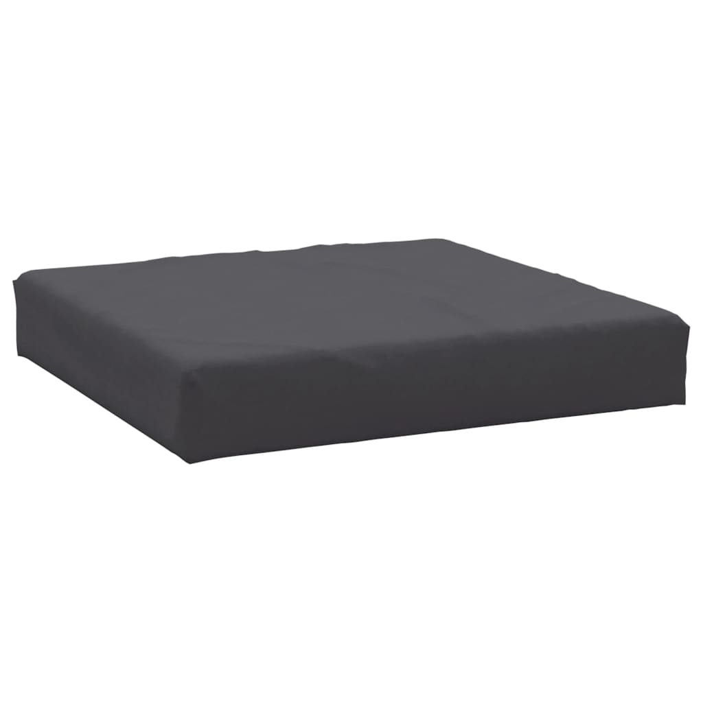 vidaXL Pallet Cushion Anthracite 23.6"x23.6"x2.4" Oxford Fabric