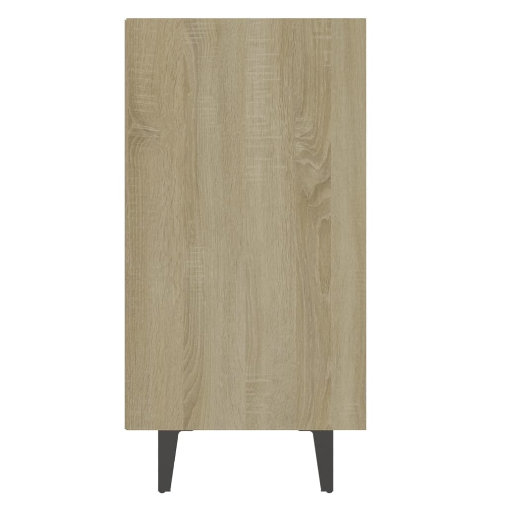 vidaXL Sideboard Sonoma Oak 40.7"x13.8"x27.6" Engineered Wood